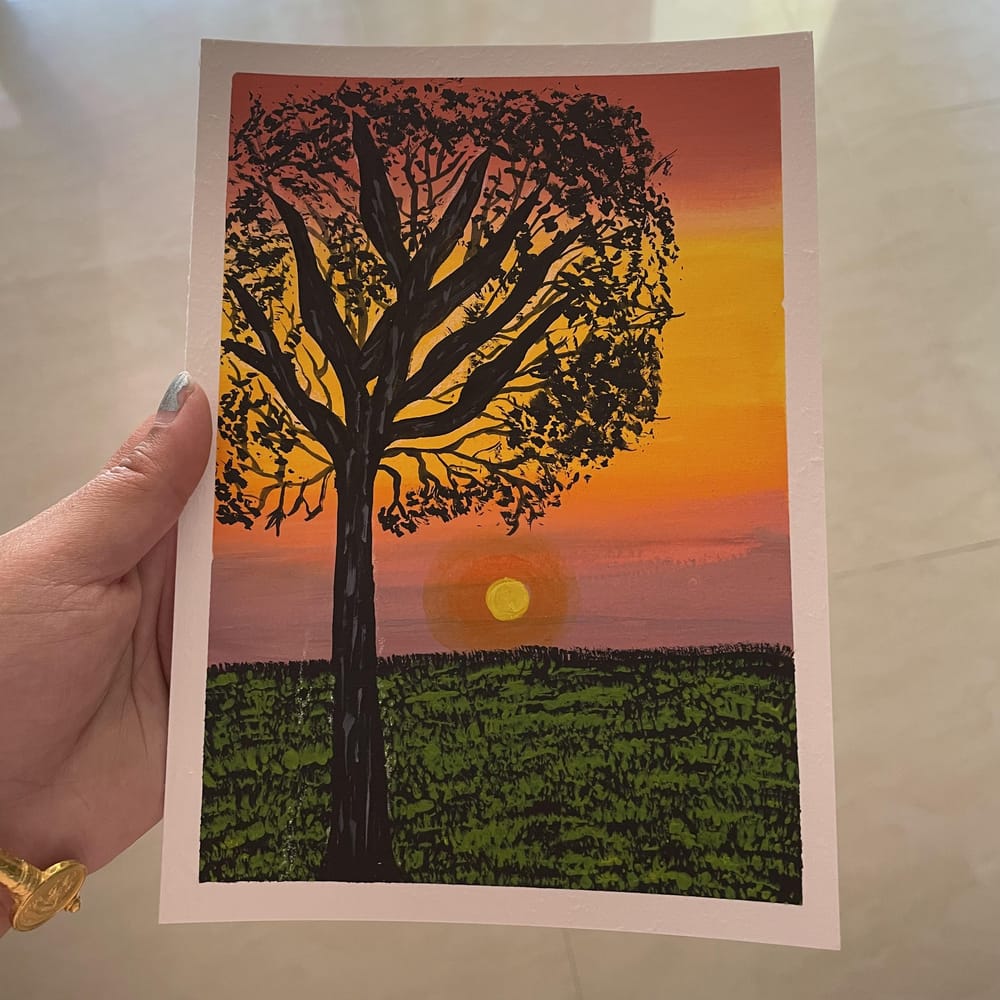 Acrylic painting - image 3 - student project