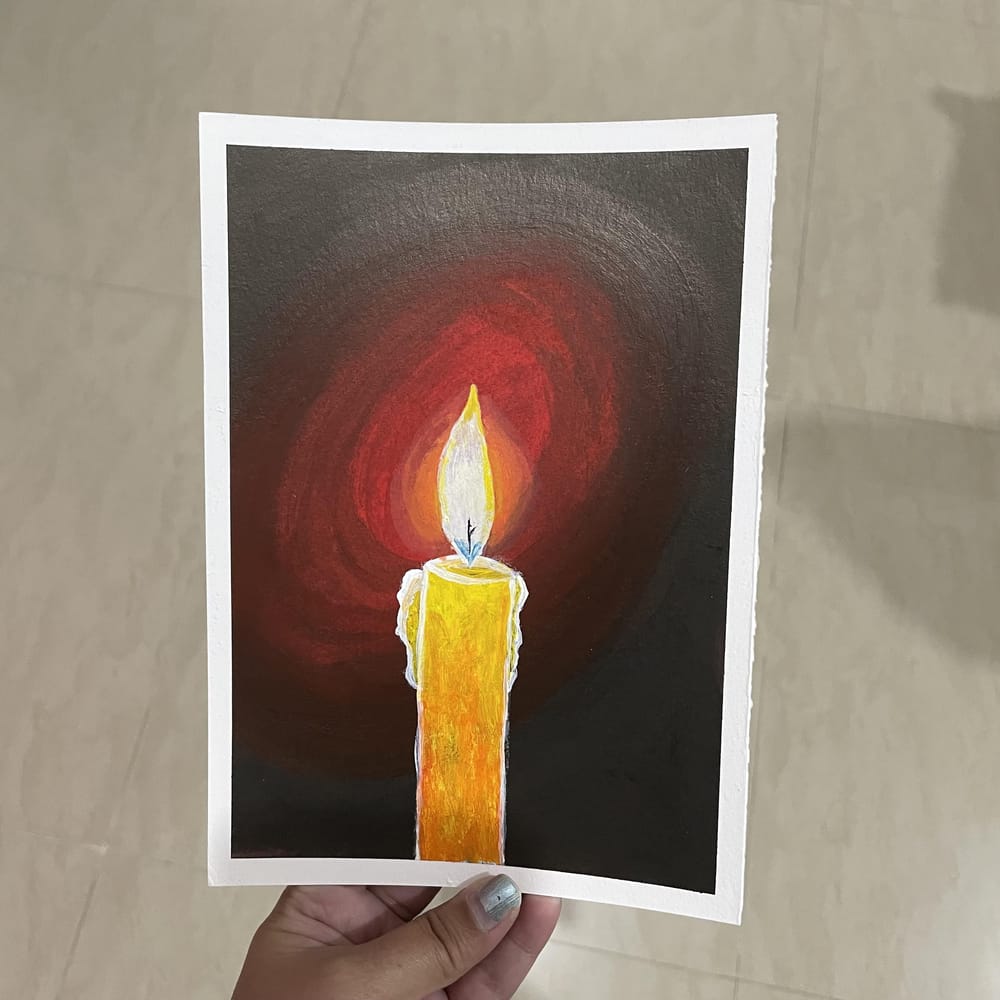 Acrylic painting - image 4 - student project