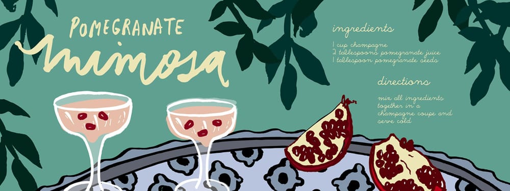 pomegranate mimosa - image 1 - student project