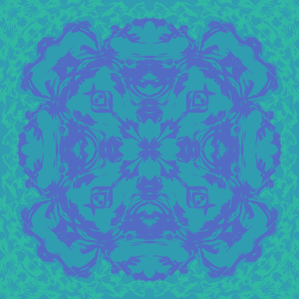 Class inspired symetrical art - image 2 - student project
