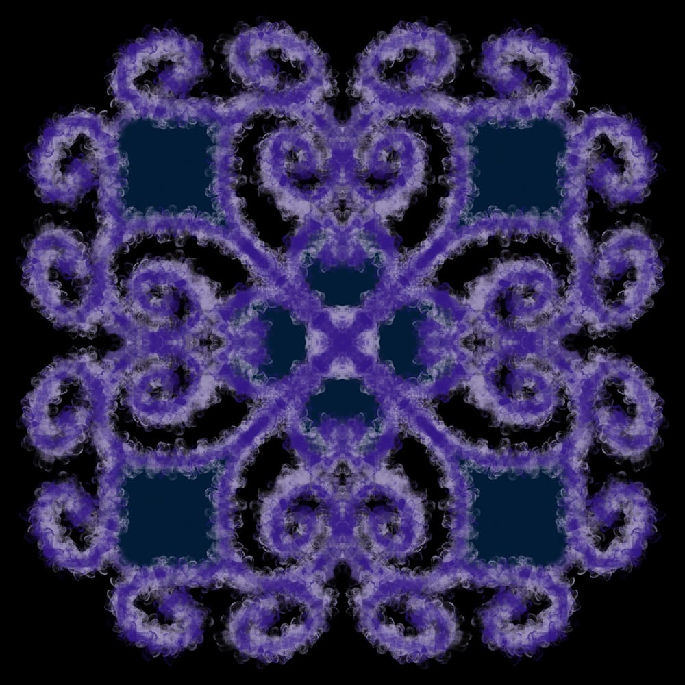 Class inspired symetrical art - image 6 - student project