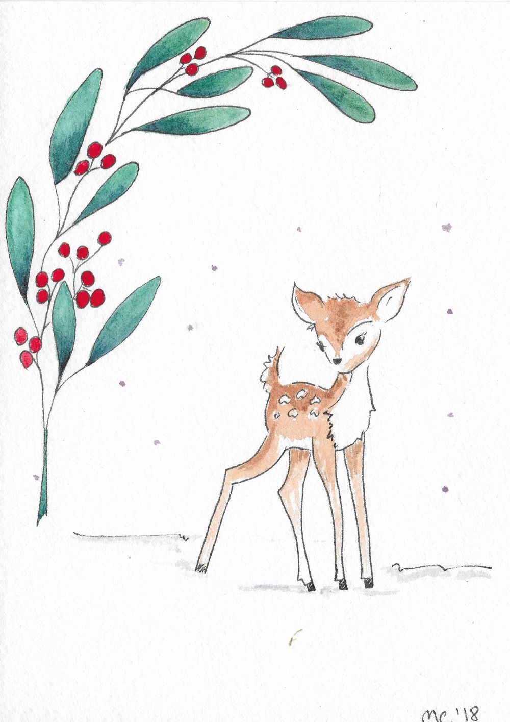 Christmas cards - image 3 - student project