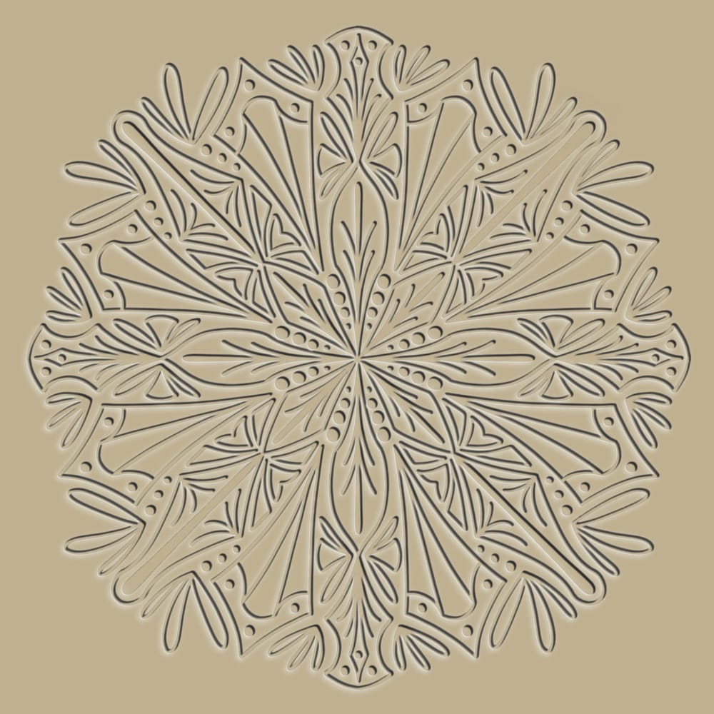3D mandala - image 2 - student project