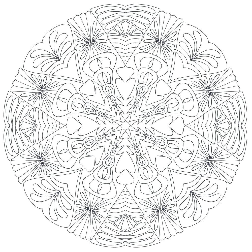 Mandala and blending modes - image 1 - student project