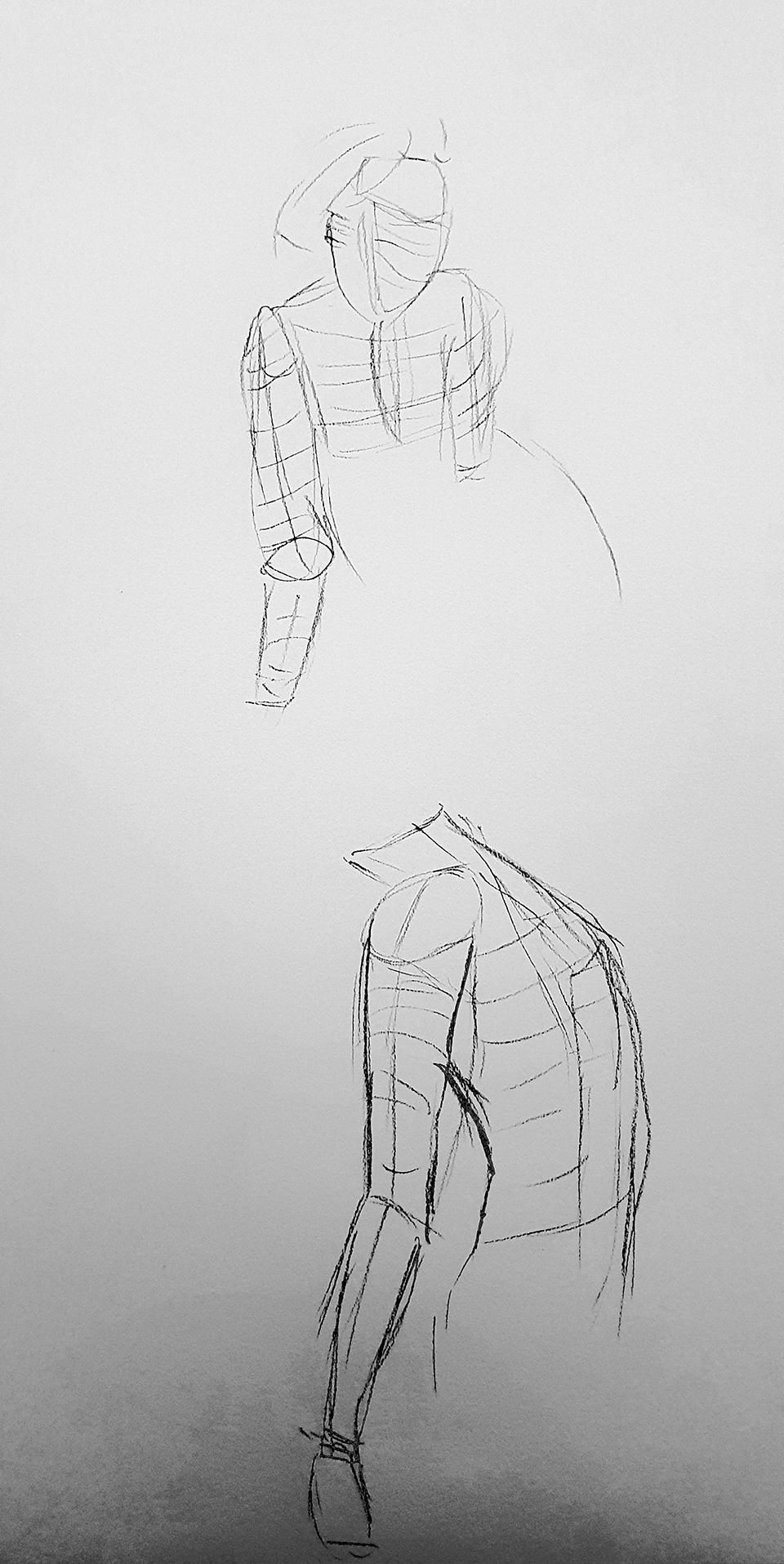 Beginner Figure Drawing Fundamentals - image 2 - student project