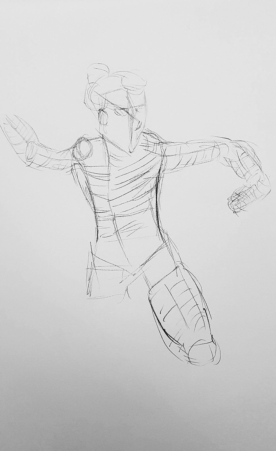 Beginner Figure Drawing Fundamentals - image 5 - student project