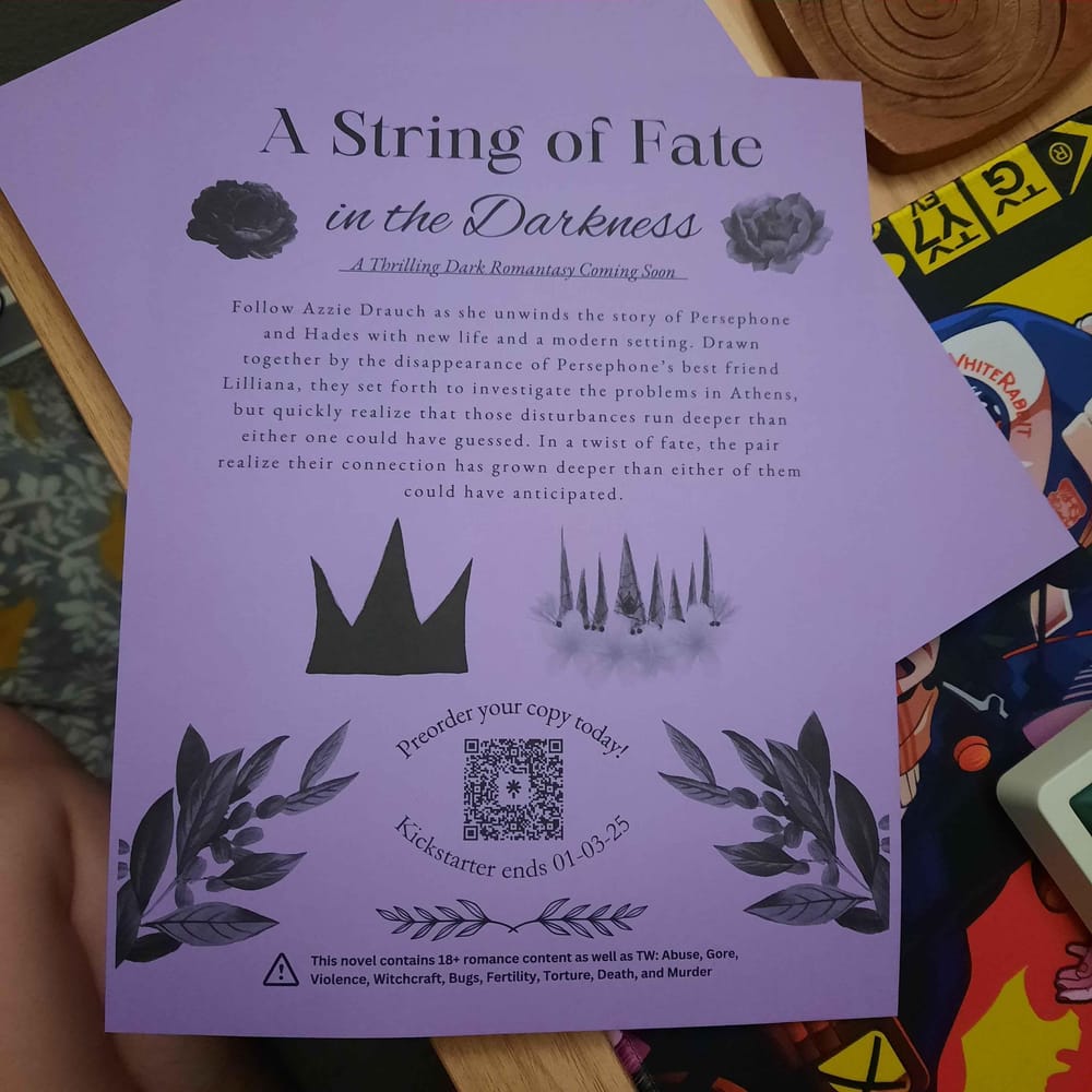 My Flyer Design for Azzie Drauch - image 3 - student project