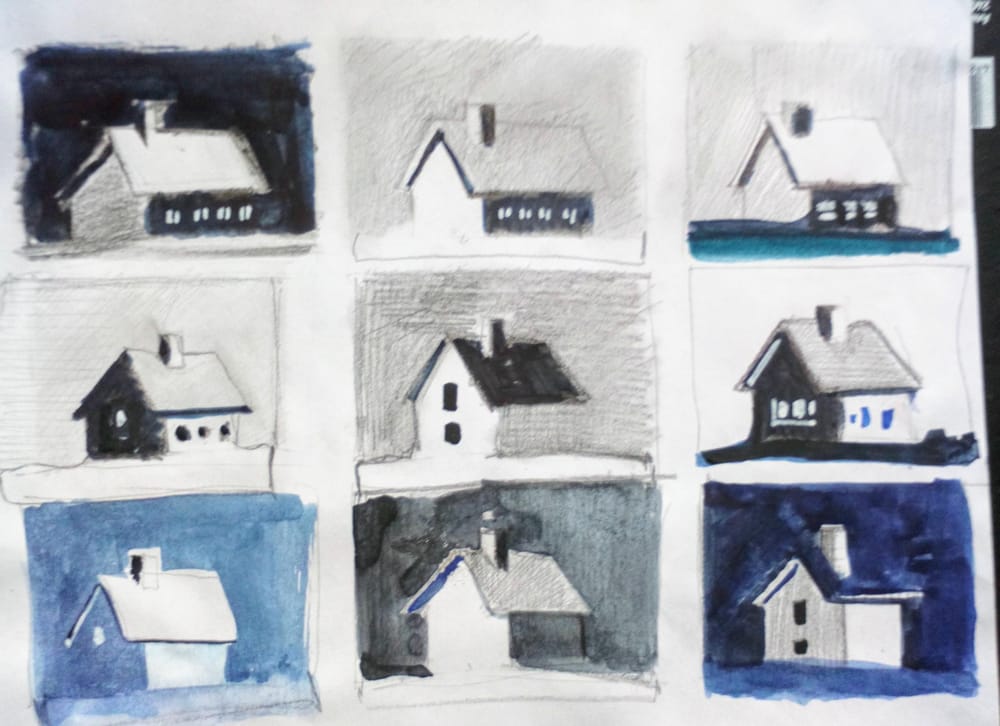 Landscape Painting Fundamentals Course - image 4 - student project