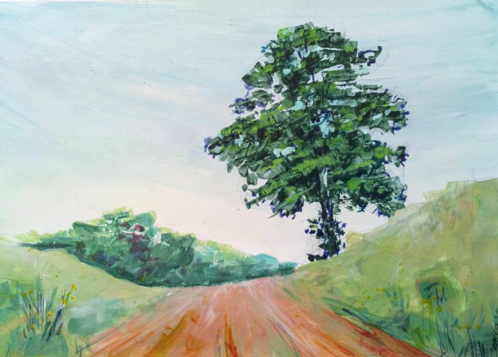 Landscape Painting Fundamentals Course - image 14 - student project