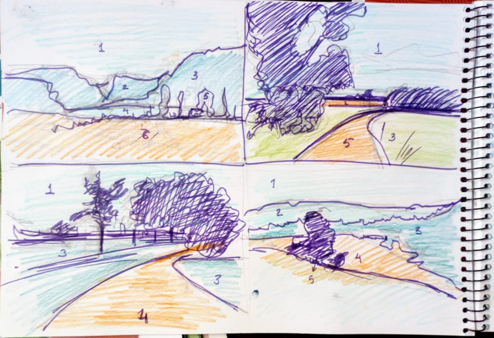 Landscape Painting Fundamentals Course - image 2 - student project