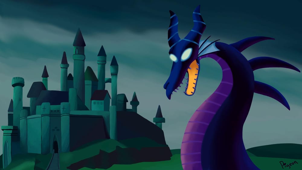 Maleficent & Castle - image 1 - student project