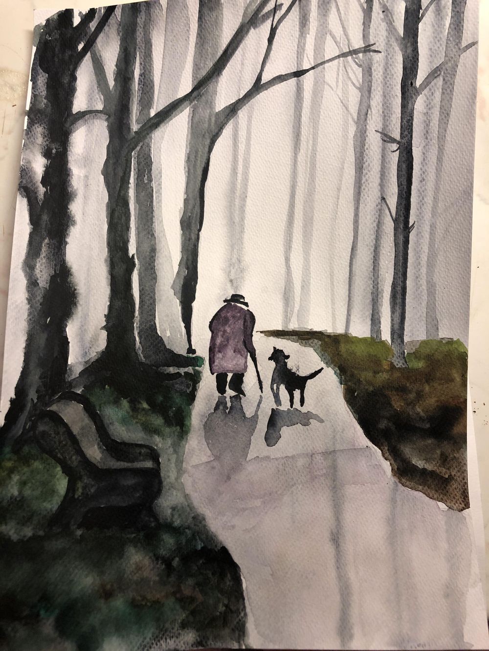 spontaneous watercolor - image 1 - student project