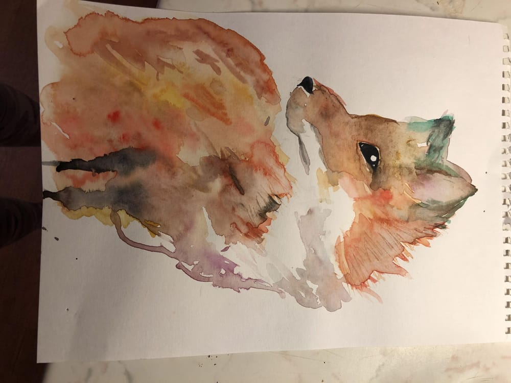 spontaneous watercolor - image 2 - student project