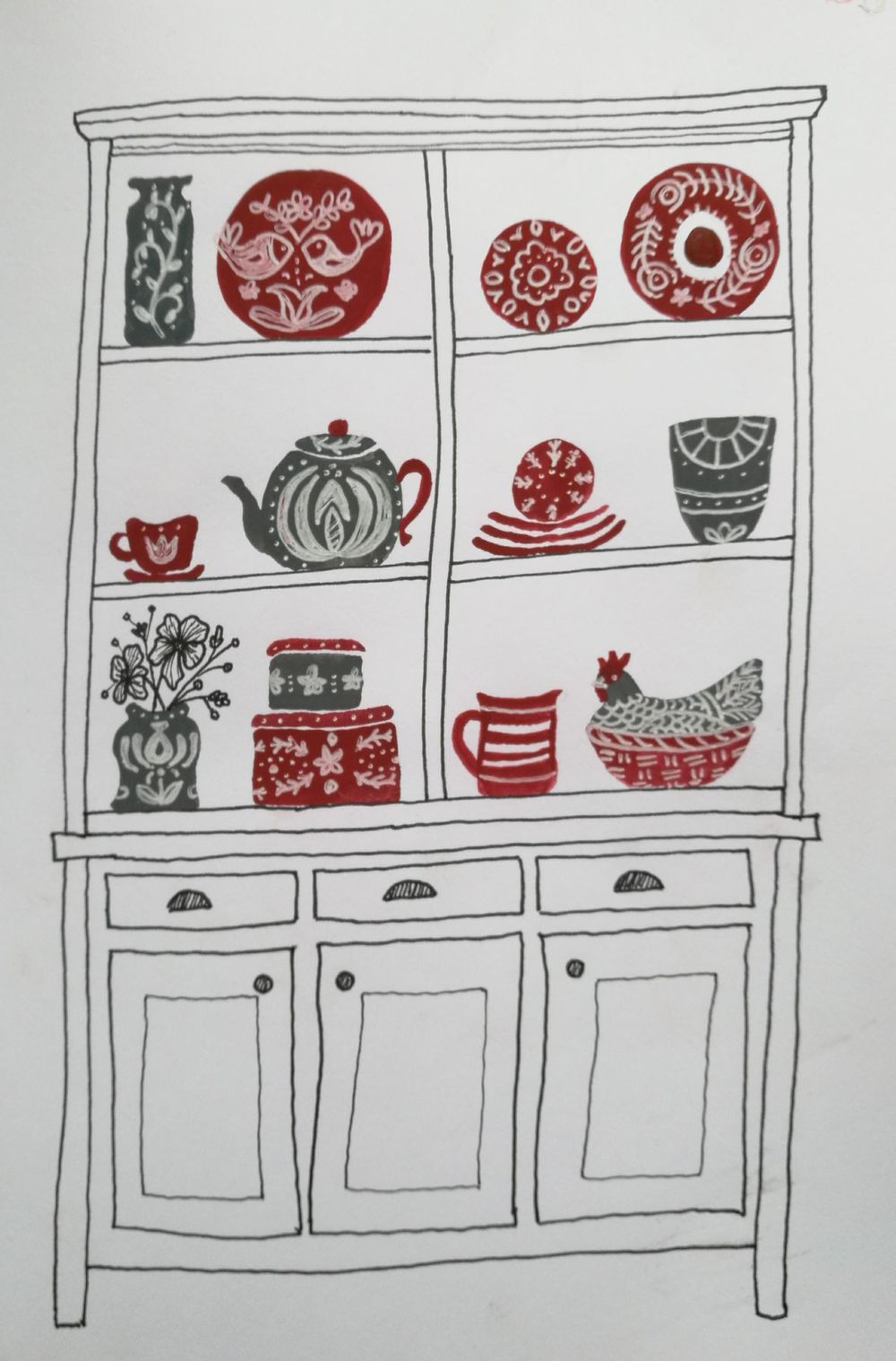 Watercolour and Pen - image 3 - student project