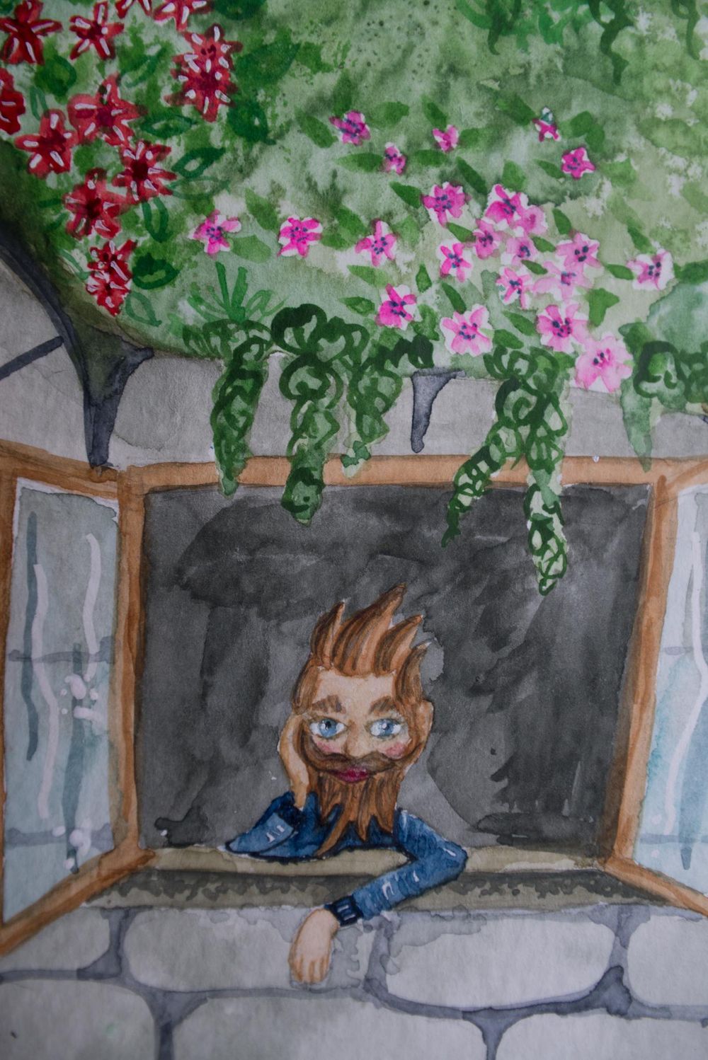 Little touching technique flowers - image 1 - student project