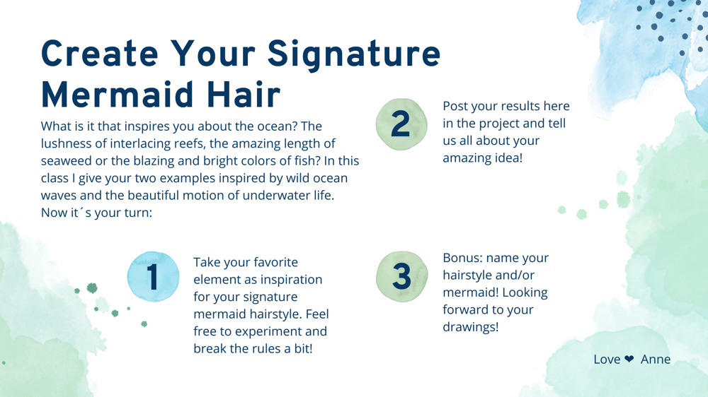 Mermaid Hair - image 1 - student project
