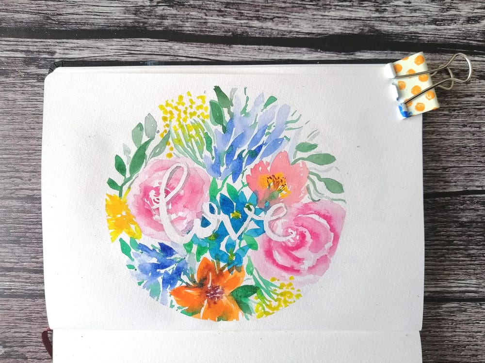 Floral letters - image 4 - student project