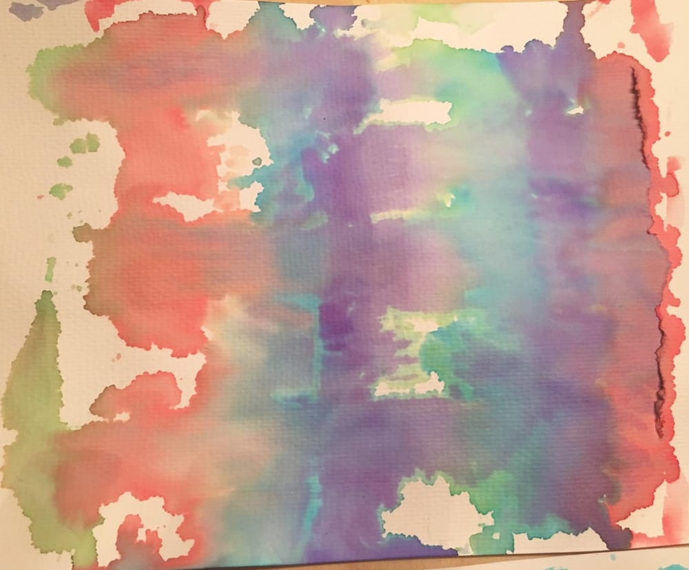 My three year old daughter had a lot of fun - her hands are purple now! - image 3 - student project