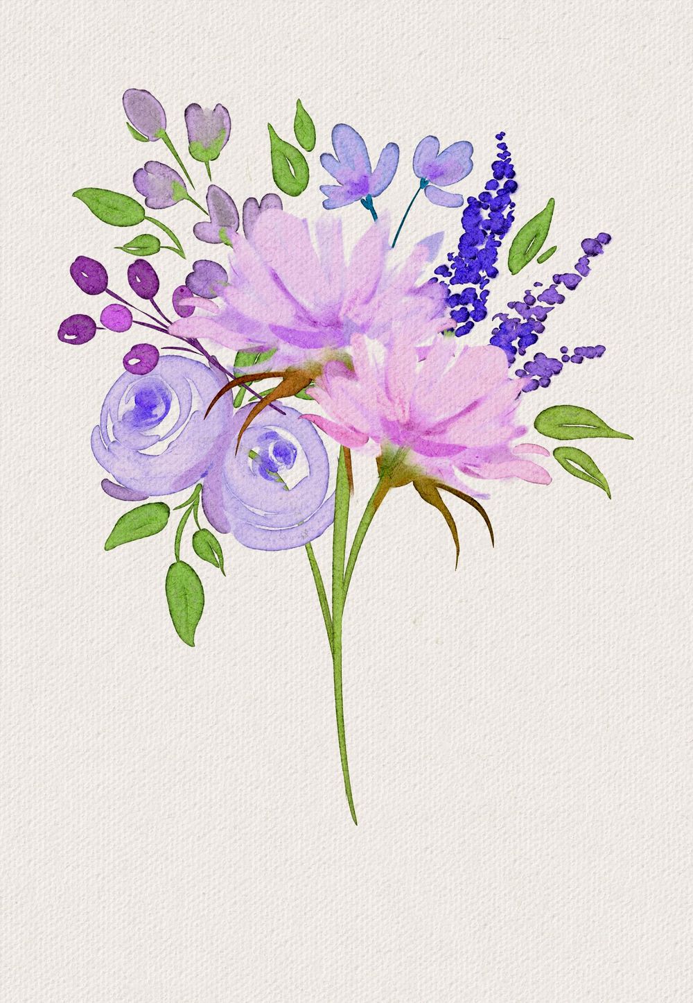 Procreate Watercolor Paintings - image 4 - student project