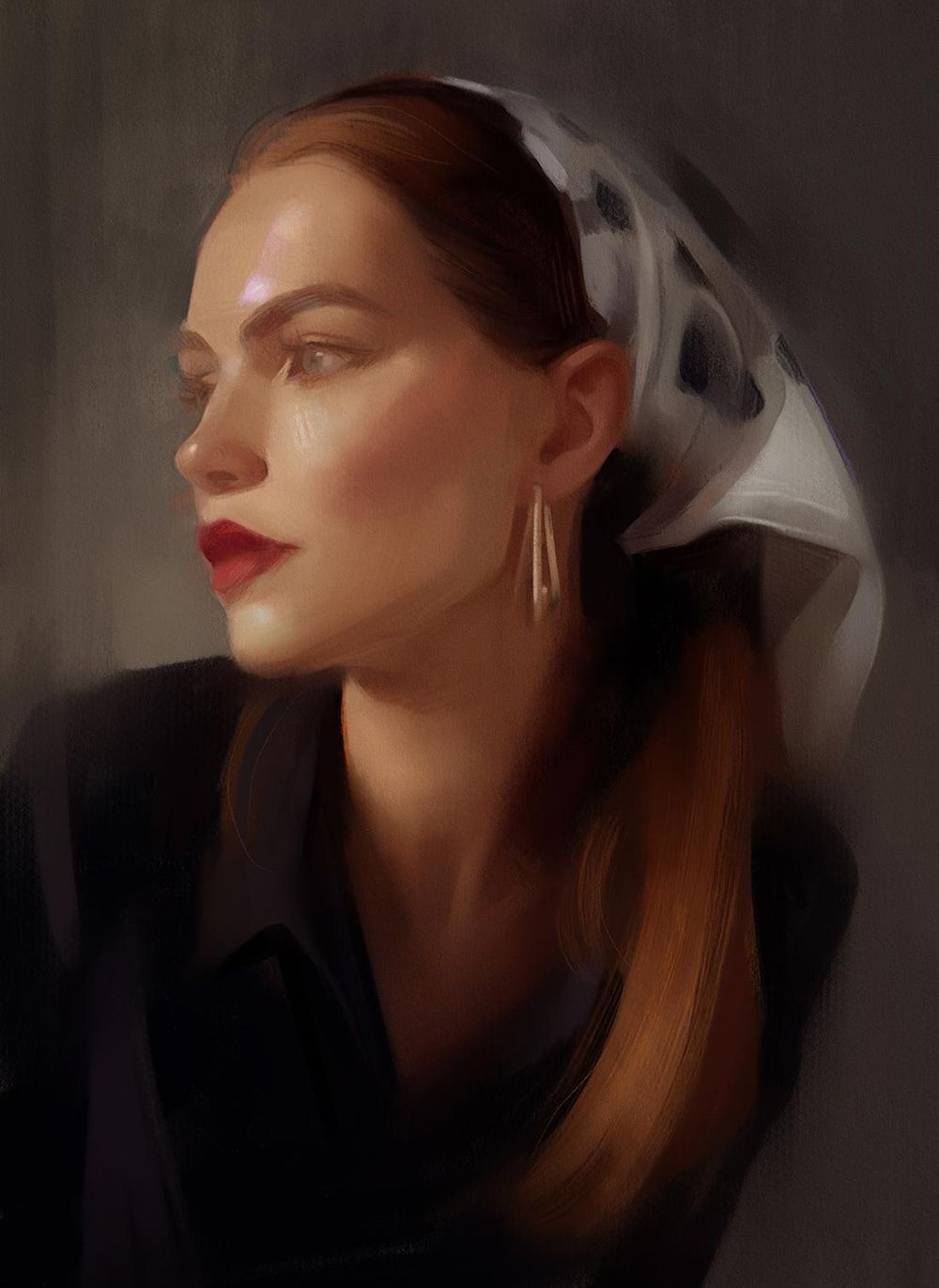 Portrait Painting - image 2 - student project