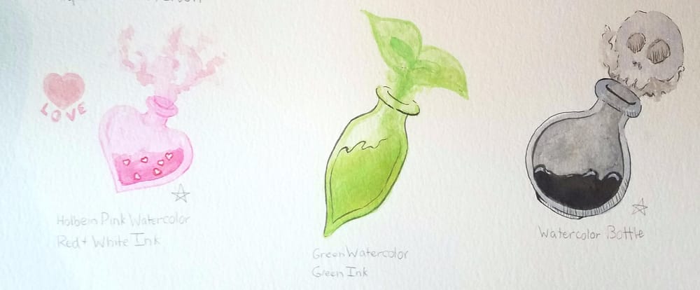 Ink and Watercolor Project - image 1 - student project