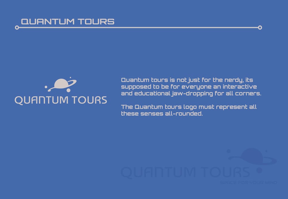 Quantum Tours Logo Project - image 21 - student project