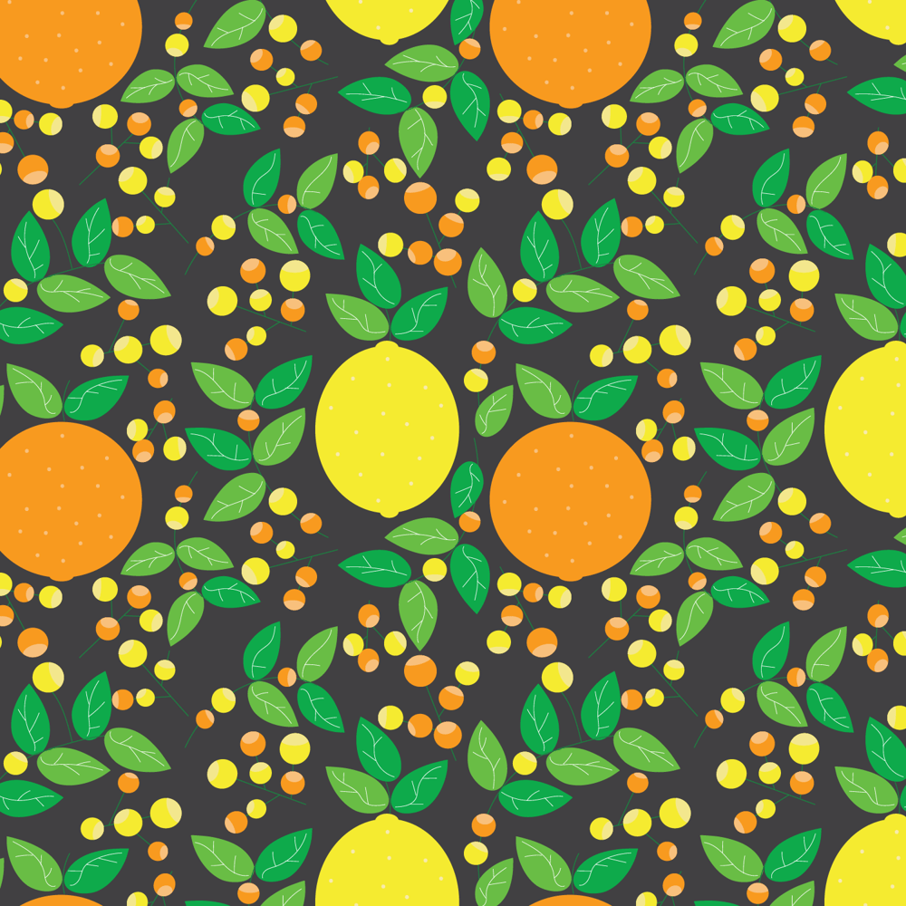 Citrus and Flowers - image 2 - student project