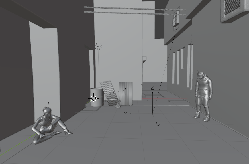 Back alley - image 2 - student project