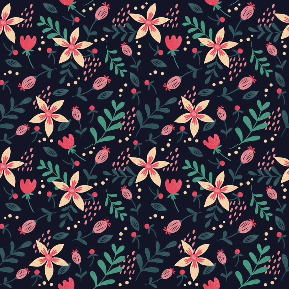 Flower Pattern - image 1 - student project