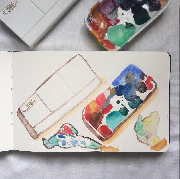 Daily Sketchbook Practice - image 1 - student project