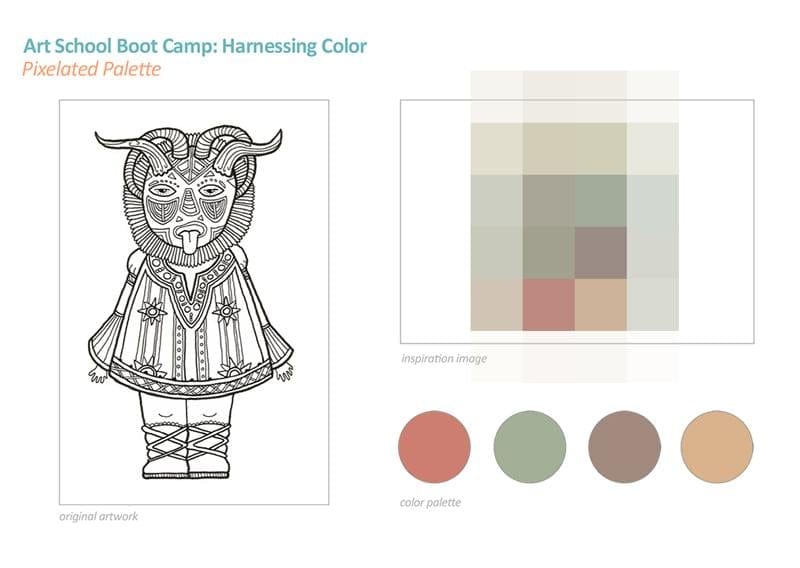 SAMPLE PROJECT: Color Palettes - image 3 - student project