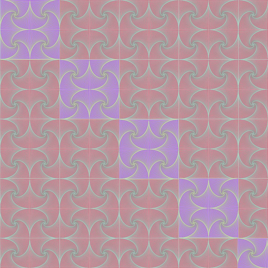 Fans, Lace and Triangles - image 1 - student project