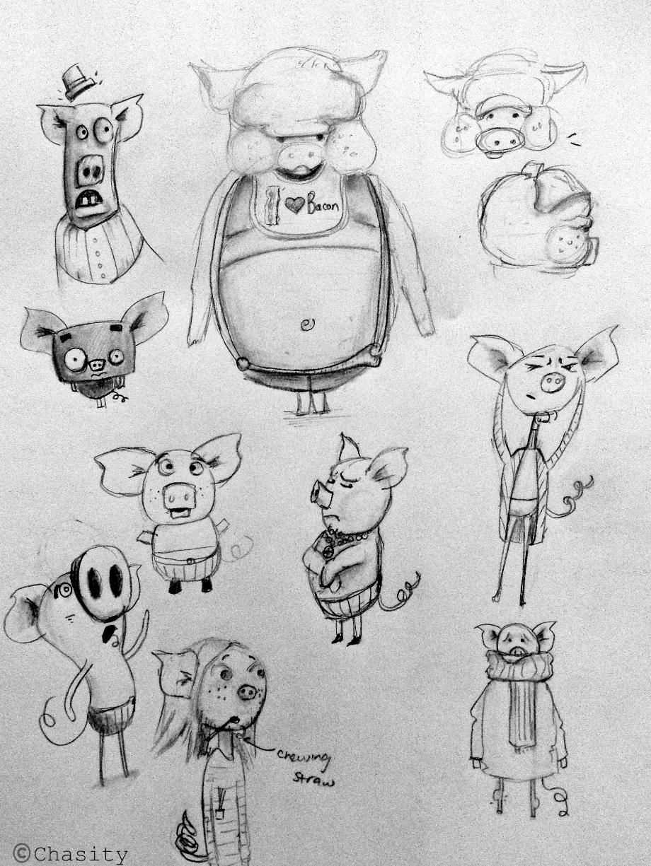 The Three Little Pigs- Retold - image 15 - student project
