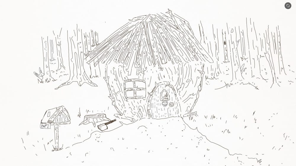 The Three Little Pigs- Retold - image 10 - student project