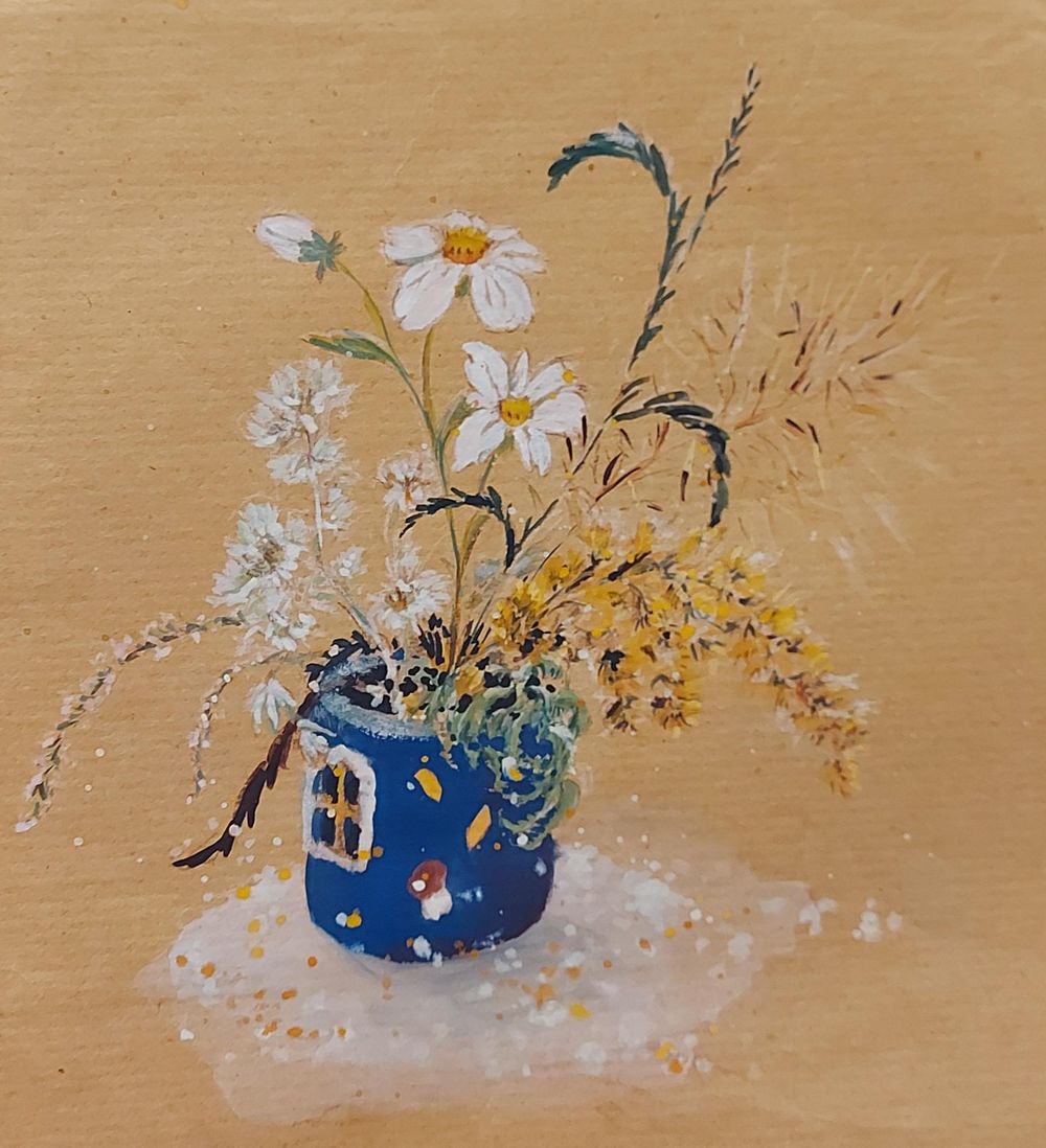 Cats and flowers - image 1 - student project