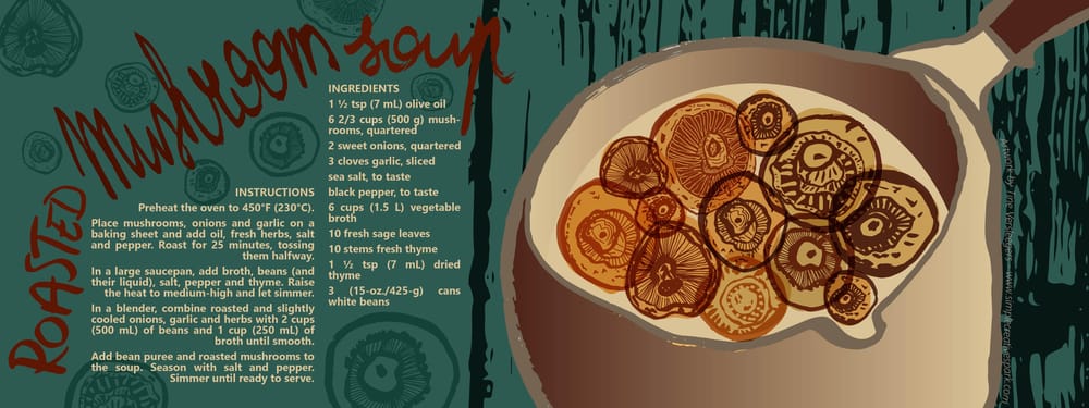 Roasted Mushroom Soup - image 4 - student project