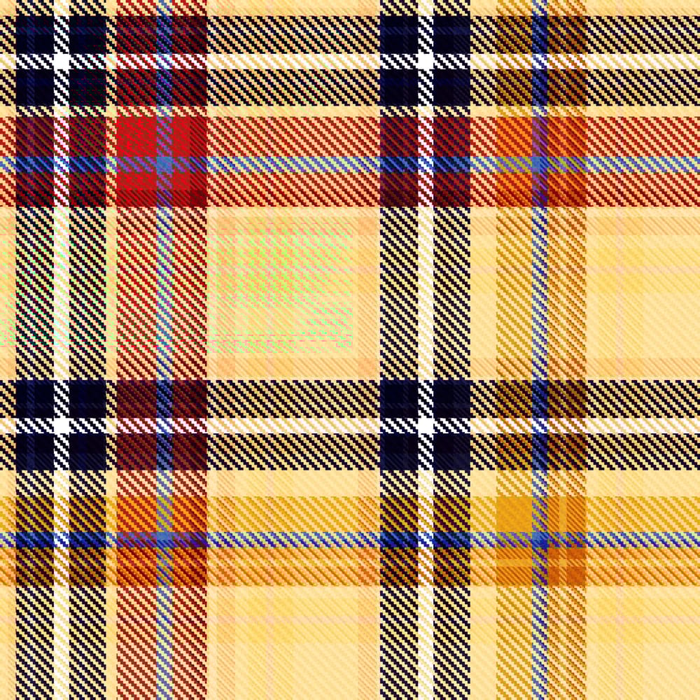 orange Plaid Pattern - image 1 - student project