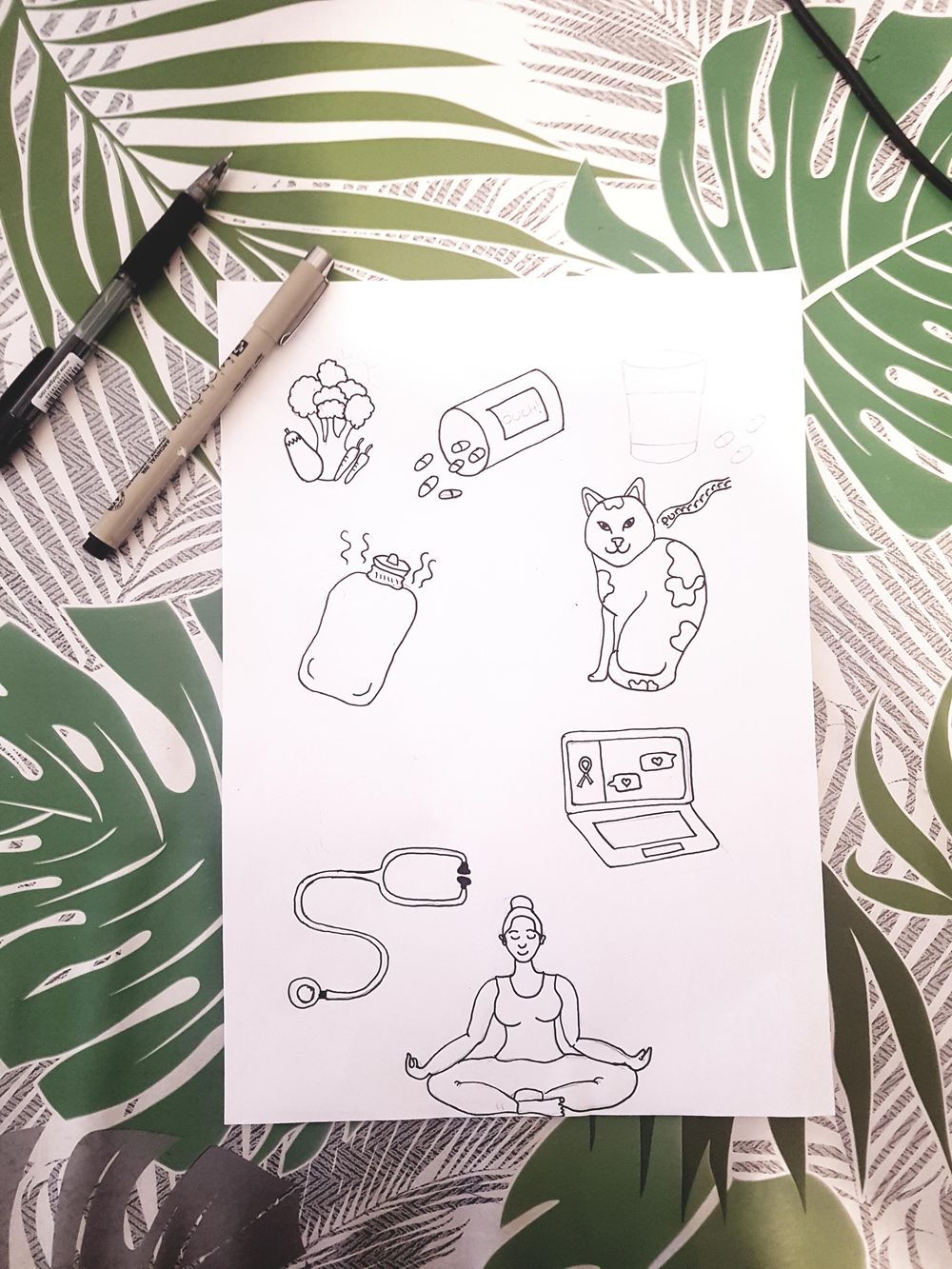 Endometriosis survival kit Skillshare Student Project