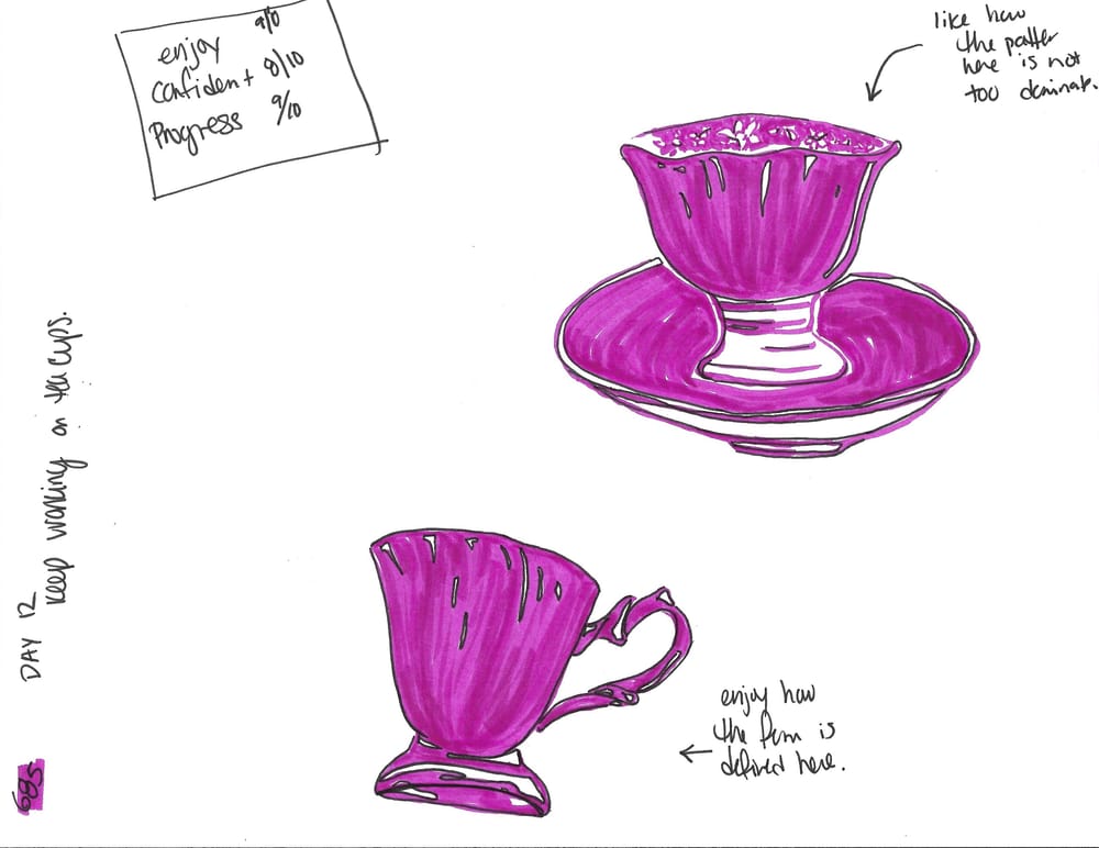 Daily Art Practice, 14 Day Challenge - image 12 - student project