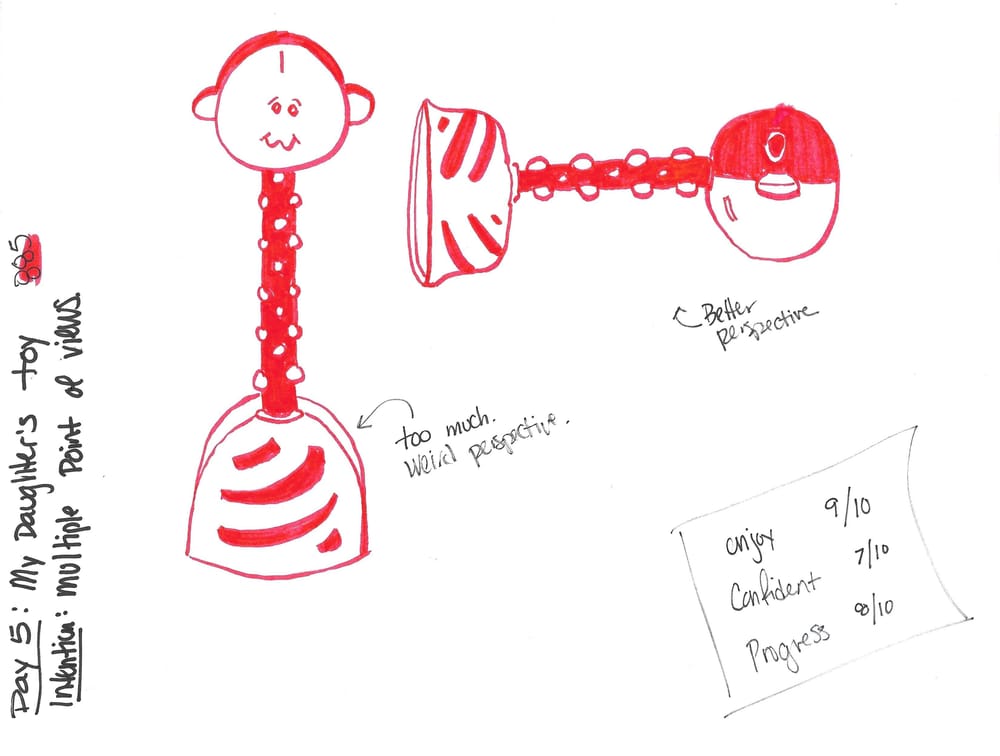 Daily Art Practice, 14 Day Challenge - image 5 - student project