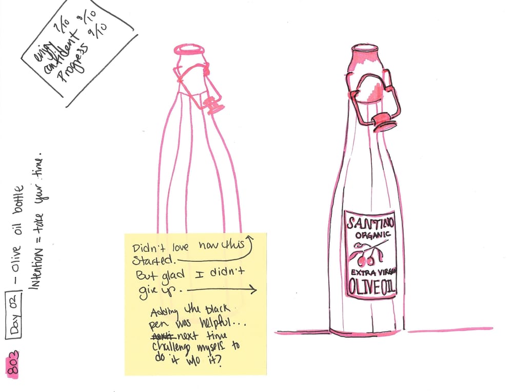 Daily Art Practice, 14 Day Challenge - image 2 - student project