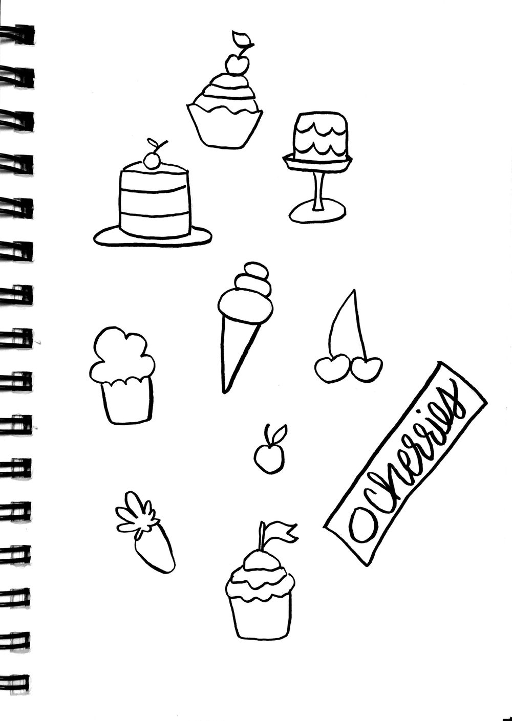 Cupcake Box Cherries - image 1 - student project