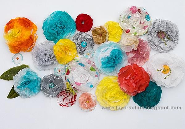 Sample Projects Tissue Paper Flowers - image 1 - student project