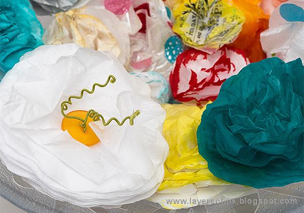 Sample Projects Tissue Paper Flowers - image 9 - student project