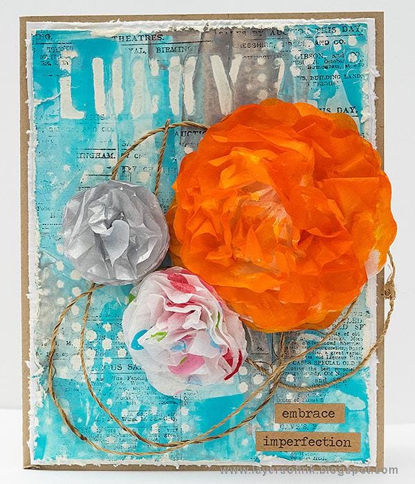 Sample Projects Tissue Paper Flowers - image 4 - student project