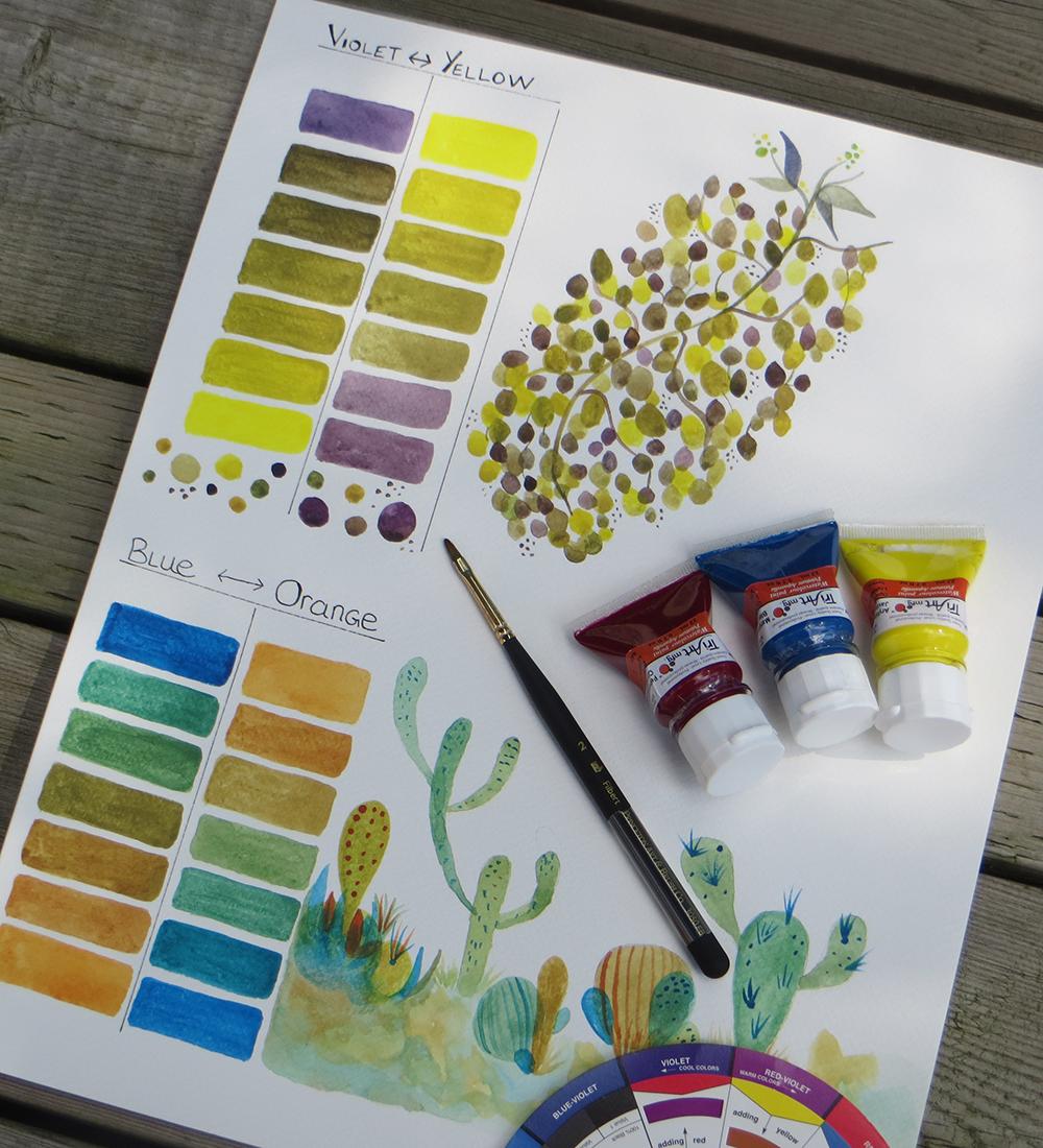 Basic Color Theory - Warm and Cool exercise update.... - image 5 - student project