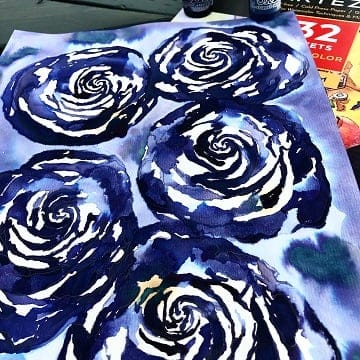 Thinking in INK - cafe au lait roses - image 5 - student project