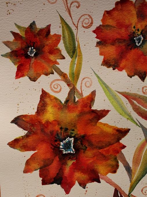 Round #2 to bring in the New Year....Maple Poppies... - image 2 - student project