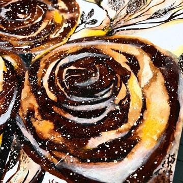 Thinking in INK - cafe au lait roses - image 3 - student project