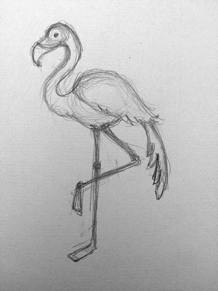 Flamingo Love - image 2 - student project